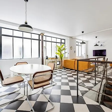 Apartment Beautiful Loft#canal St-martin#2bedrooms Paris