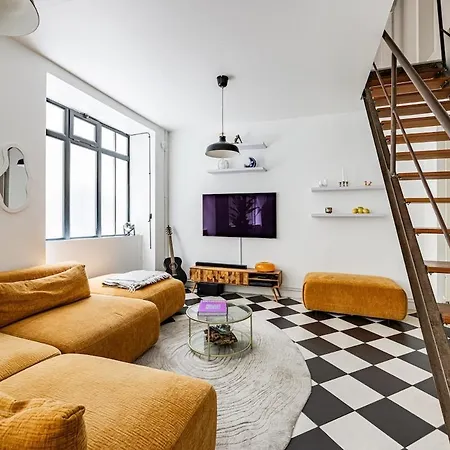 Apartment Beautiful Loft#canal St-martin#2bedrooms